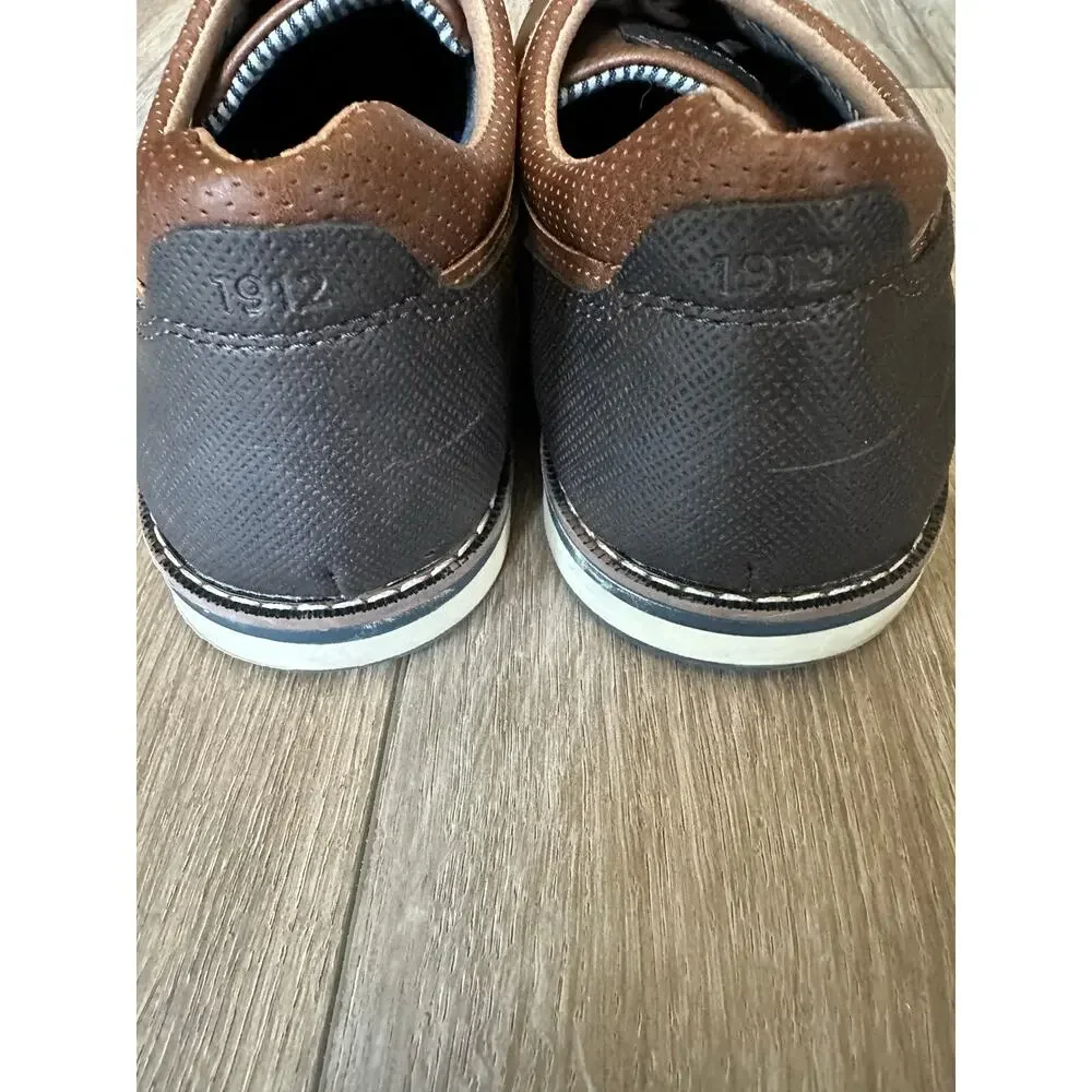 Nunn Bush Hyde II Brown Derby Shoes size 12